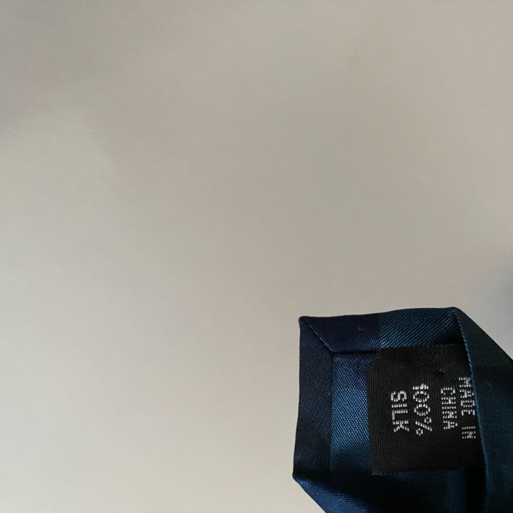 Calvin Klein Multicolor Pattern Classic Silk Tie - image 8